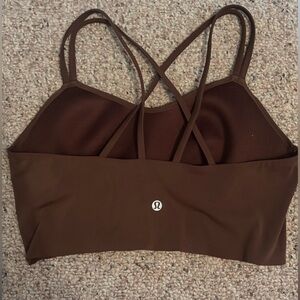 lululemon athletica Brown Sports Bra